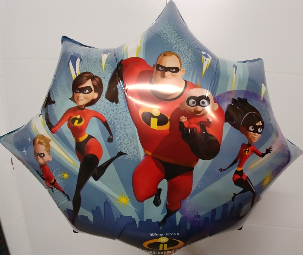 Úžasňákovi 2 balónek foliový 88 cm x 73 cm